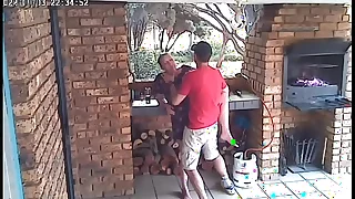 Cctv camera, caught my 38 year old wife cheating with the neighbours 18 year old son
